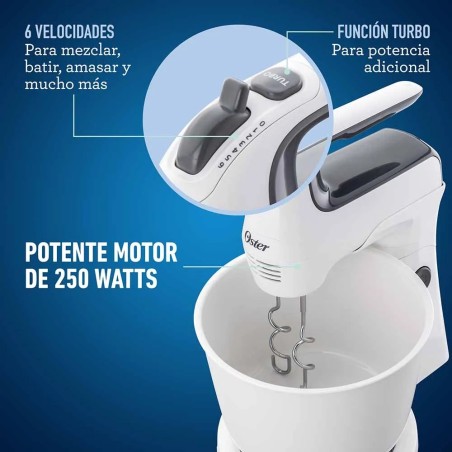 BATIDORA OSTER MANO/PED TAZ FPSTHS3610
