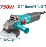 ESMERILADORA ANG INAL TOTAL 4 1/2 42V 2BAT UTAGLI4128112 1280W