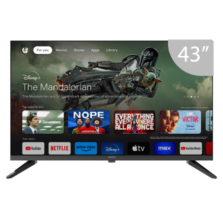 TV LED KODAK 43" SMART FHD GOOGLE TV 43SVA1003BT