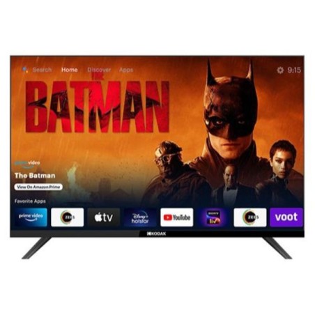 TV LED KODAK 32" SMART UHD GOOGLE TV 32SVA1003BT