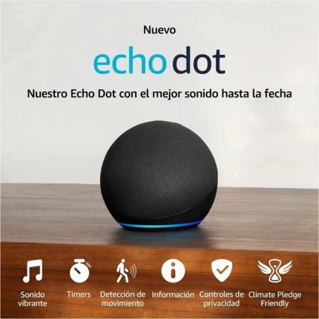 PARLANTE INAL ALEXA ECHO DOT 5TA GEN AMAZON BT