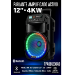 PARLANTE AMP TELSTAR TPA081230AD 12"4KW