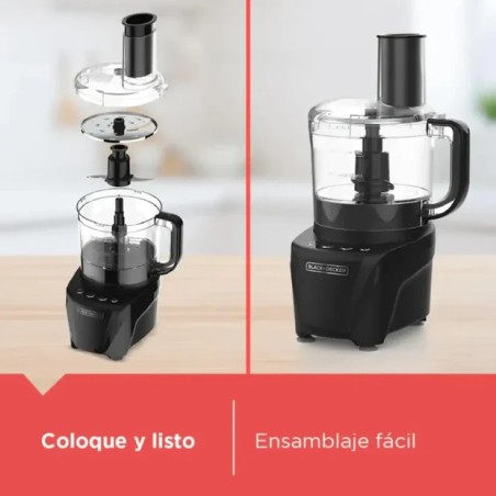 Procesador de alimentos Black+decker 8 tazas, FP4342-0BDLA