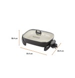 SARTEN ELEC B+D 15" CERAMICA SKG603