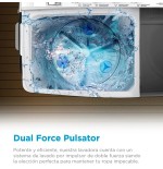 LAVADORA SEMI MIDEA 22KG MT100/E02W220/W-CA