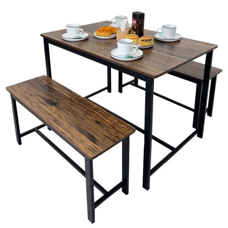 JUEGO COMEDOR 2 BANCOS CO-4014 TAIKE