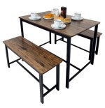 JUEGO COMEDOR 2 BANCOS CO-4014 TAIKE