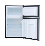 REFRI MIDEA MINI BAR 3.4P MDRT87CCDLS-CA 2 PUERTAS SILVER