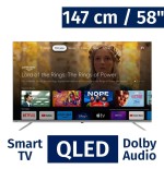 TV LED JVC 58" SMART 4K GOOGLE LT-58KB538 BT