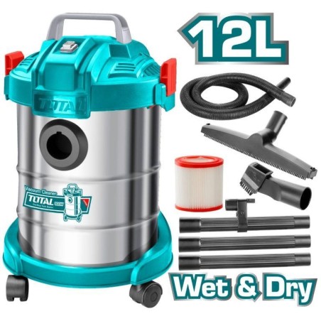 ASPIRADORA TOTAL 800W 12L UTVC14122