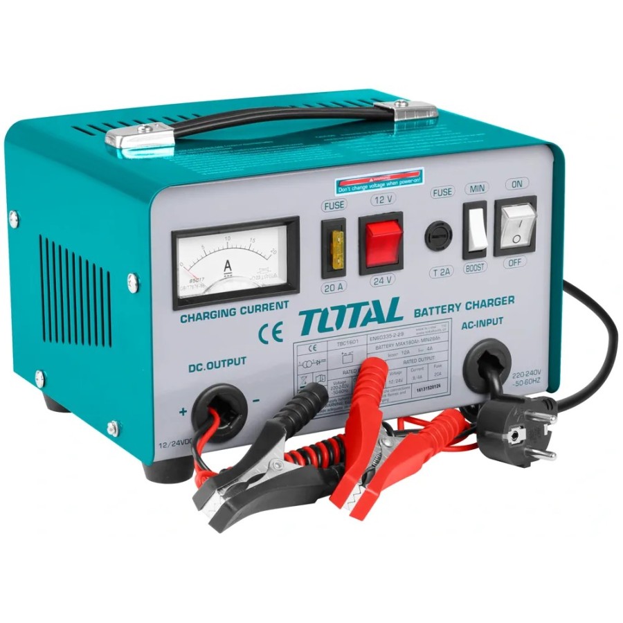 CARGADOR P/BATERIA TOTAL UTBC1601 110V-60HZ