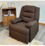 SILLON SALA RECLINABLE TAIKE LINO CAFE SA-4310/62