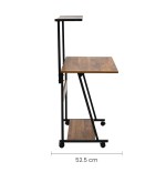 ESCRITORIO COMPUTO 68X52X115CM OM-2124 TAIKE OFICINA