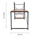 ESCRITORIO COMPUTO 120X64X121 OM-2127 TAIKE OFICINA