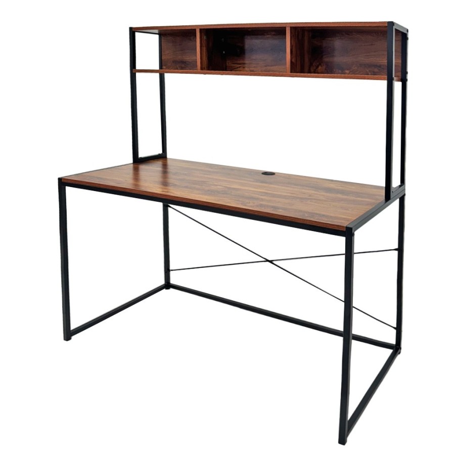 ESCRITORIO COMPUTO 121X60X138CM OM-2128 TAIKE OFICINA