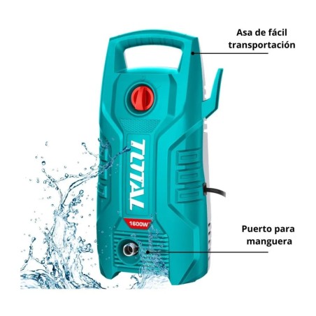 HIDROLAVADORA TOTAL 1600W 2030PSI UTGT11336