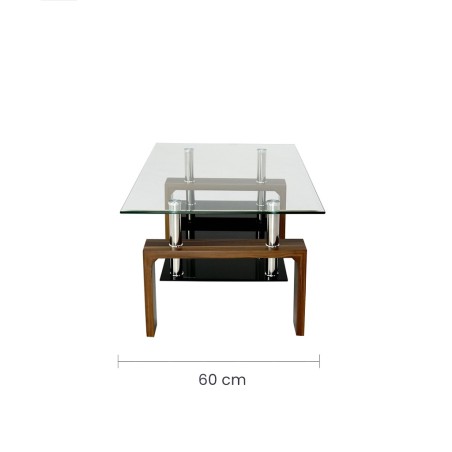 MESA CENTRO RECT MODERNA 90X60X43CM ME-7023 TAIKE 