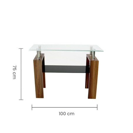 MESA ENTRADA MODERNA 100X40X75CM ME-7028 TAIKE CENTRO