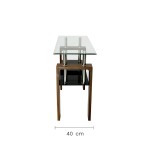 MESA ENTRADA MODERNA 100X40X75CM ME-7028 TAIKE CENTRO