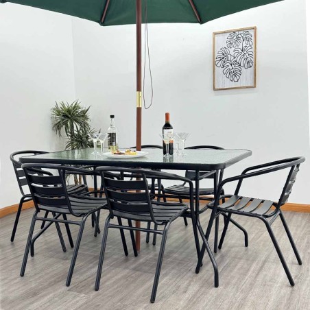 SILLA BUTACA NEGRA EX-7164 TAIKE 