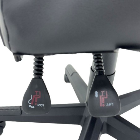 SILLA GAMER VINILO NEGRO OS-2185 TAIKE