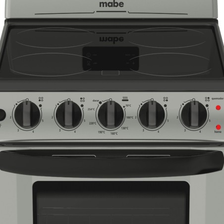 COCINA ELEC VITRO MABE 50CM EME5040BVS0 SILVER 220V