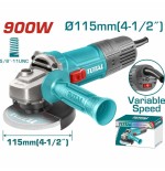 ESMERILADORA ANG TOTAL 4 1/2" 900W UTG1091155653 VARIABLE