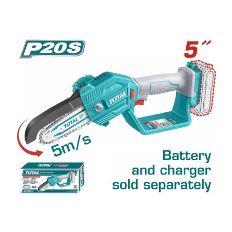 CORTADORA INAL RAMAS TOTAL 20V 5" S/BAT TGSLI2058