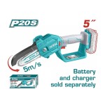 CORTADORA INAL RAMAS TOTAL 20V 5" S/BAT TGSLI2058