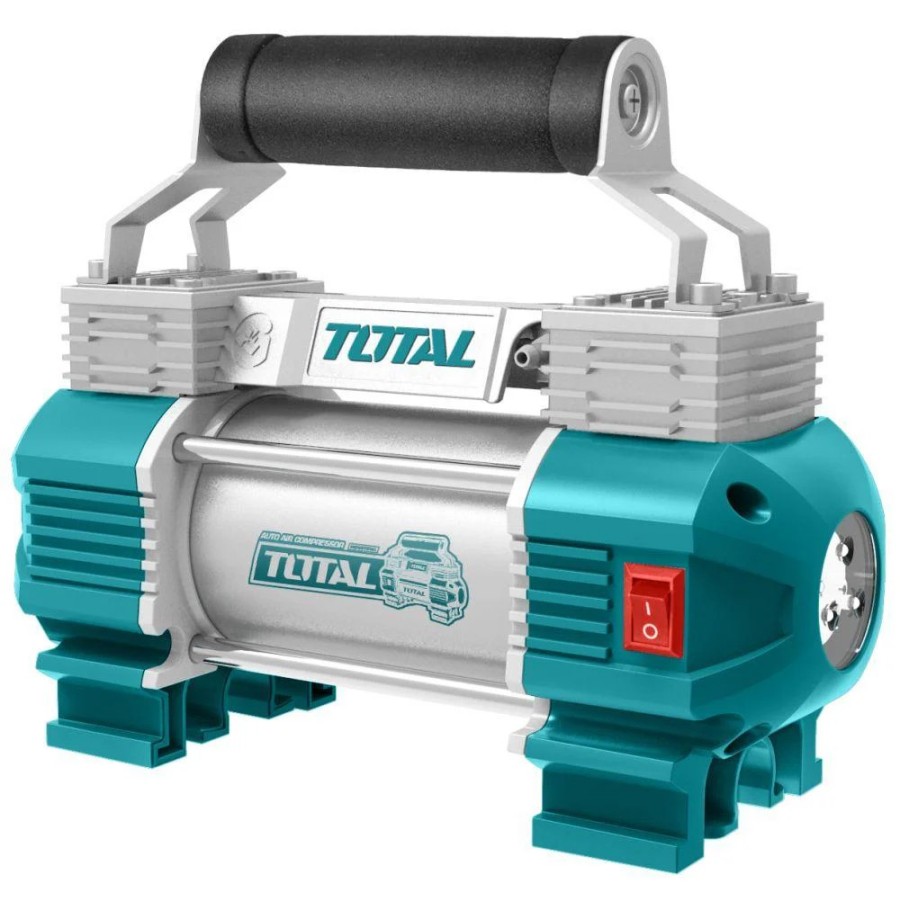 INFLADOR TOTAL COMPRESOR P/AUTO TTAC2506 C/MNG 120PSI 12V 