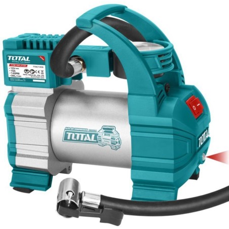 INFLADOR TOTAL COMPRESOR P/AUTO TTAC2506 C/MNG 120PSI 12V 