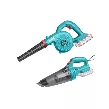 SOPLADORA INAL TOTAL + ASPIRADORA 20V UTOSLI240998 