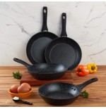 SARTEN MONIX MARMOL NEGRO 26CM 26302