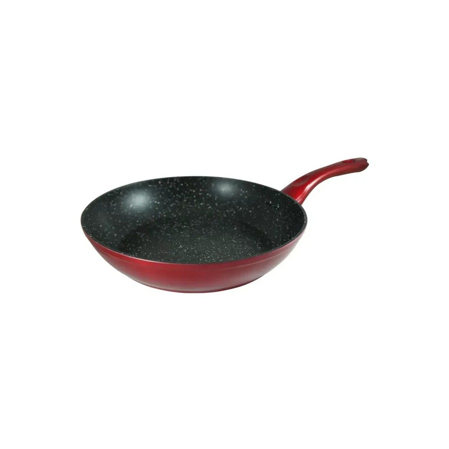 SARTEN MONIX MARMOL ROJO 24CM 704024