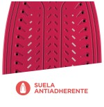 Plancha de vapor BLACK+DECKER Suela de Cerámica roja