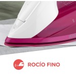 Plancha de vapor BLACK+DECKER Suela de Cerámica roja