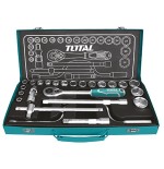 JUEGO CUBOS TOTAL 1/2" 24PCS THT141253