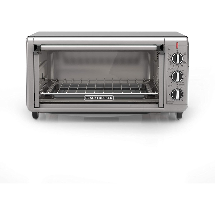 HORNO TOSTADOR CONVECCION B+D 8REB TO3260XSB