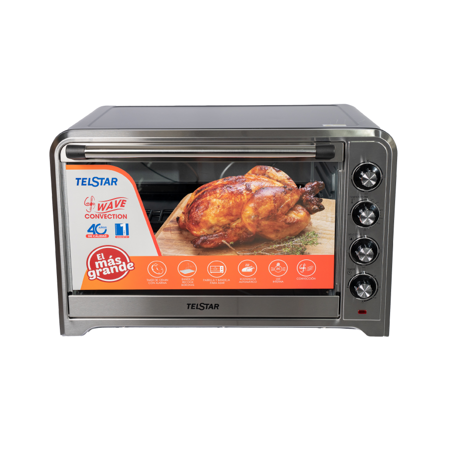 HORNO TOSTADOR TELSTAR 100LTS THT100910DE INOX 