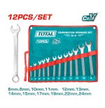 JUEGO LLAVES CORO FIJAS TOTAL C/RATCH 12PC THT102RK5126 FLEX 