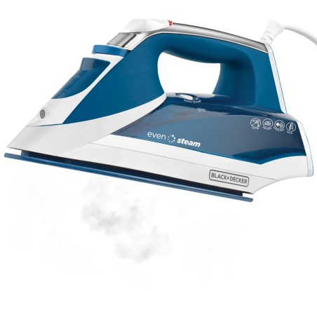 PLANCHA B+D IR2060 VAPOR EVENSTEAM AZUL 