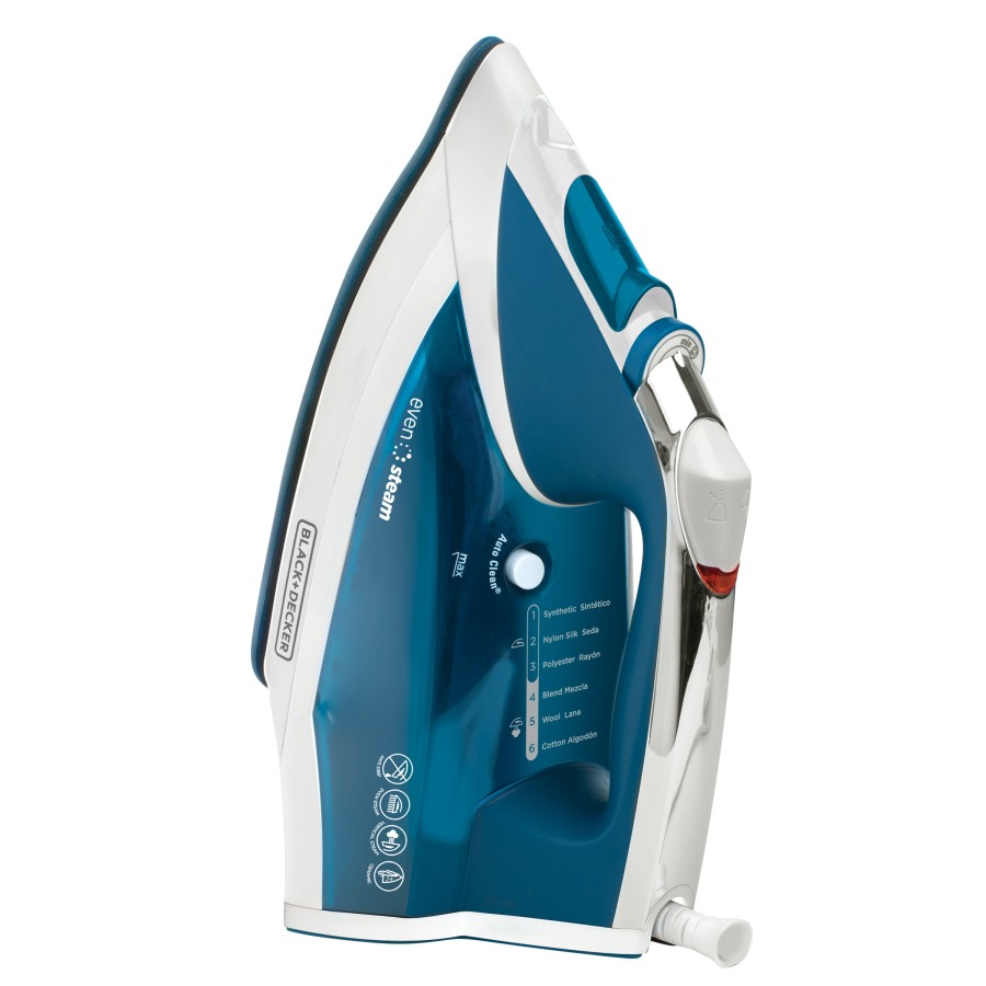 PLANCHA B+D IR2060 VAPOR EVENSTEAM AZUL 