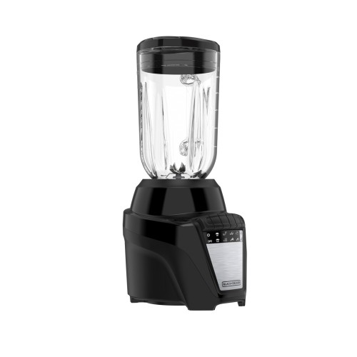 Licuadora BLACK+DECKER Negra - 700W, 8 Vel + Pulso, Jarra de Vidrio 1.25L - 120V - Garantía 2 Años