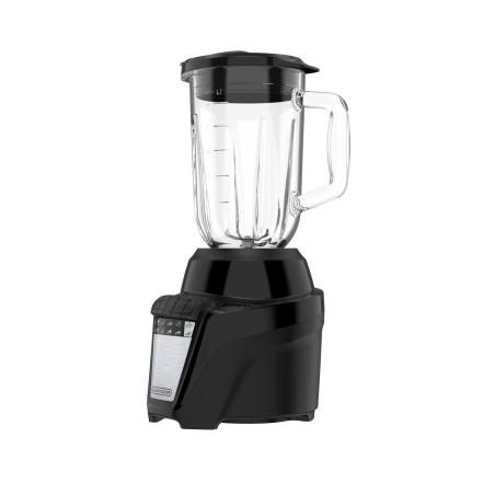 Licuadora BLACK+DECKER Negra - 700W, 8 Vel + Pulso, Jarra de Vidrio 1.25L - 120V - Garantía 2 Años