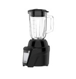 Licuadora BLACK+DECKER Negra - 700W, 8 Vel + Pulso, Jarra de Vidrio 1.25L - 120V - Garantía 2 Años