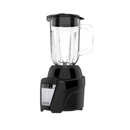 Licuadora BLACK+DECKER Negra - 700W, 8 Vel + Pulso, Jarra de Vidrio 1.25L - 120V - Garantía 2 Años