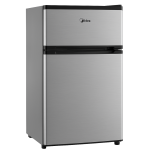 REFRI MIDEA MINI BAR 3.4P MDRT87CCDLS-CA 2 PUERTAS SILVER