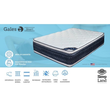 COLCHON GALES QUIROPRACTICO 152X200 QUEEN SANTAMARIA