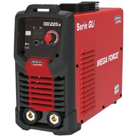 INVERSOR LINCOLN MEGA FORCE 225E DIGITAL K69069 + CARETA FIBRA