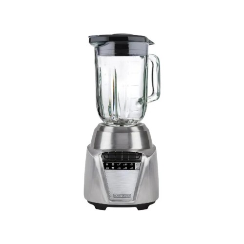LICUADORA B+D INOX 700W 8 VEL VIDRIO 1.25L BL0876-2SDLA 